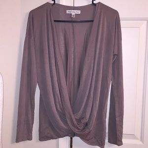 Loose mocha shirt